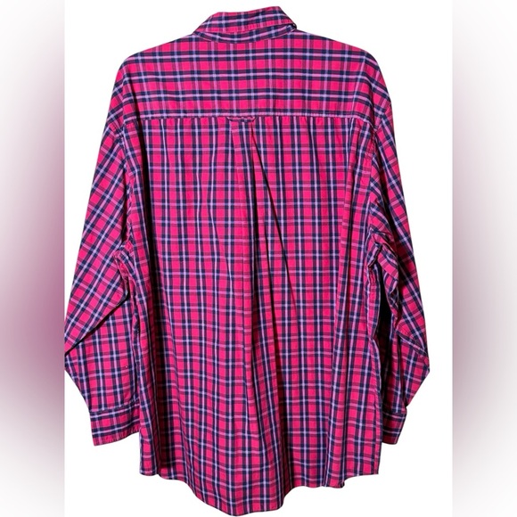 Men’s Chaps 3XB plaid Easy Care shirt. - Picture 2 of 6